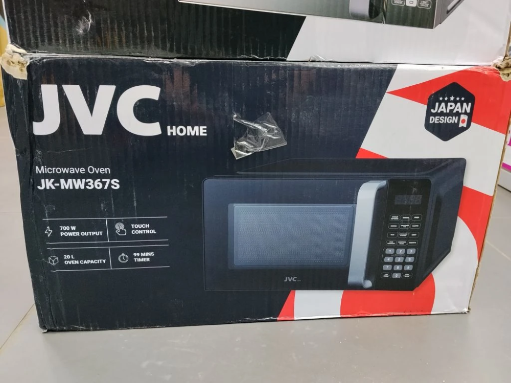 СВЧ JVC JK-MW367S черная сенсор