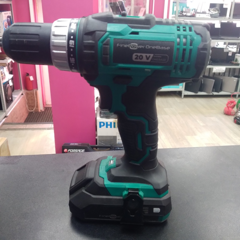Шуруповерт finepower onebase 20v