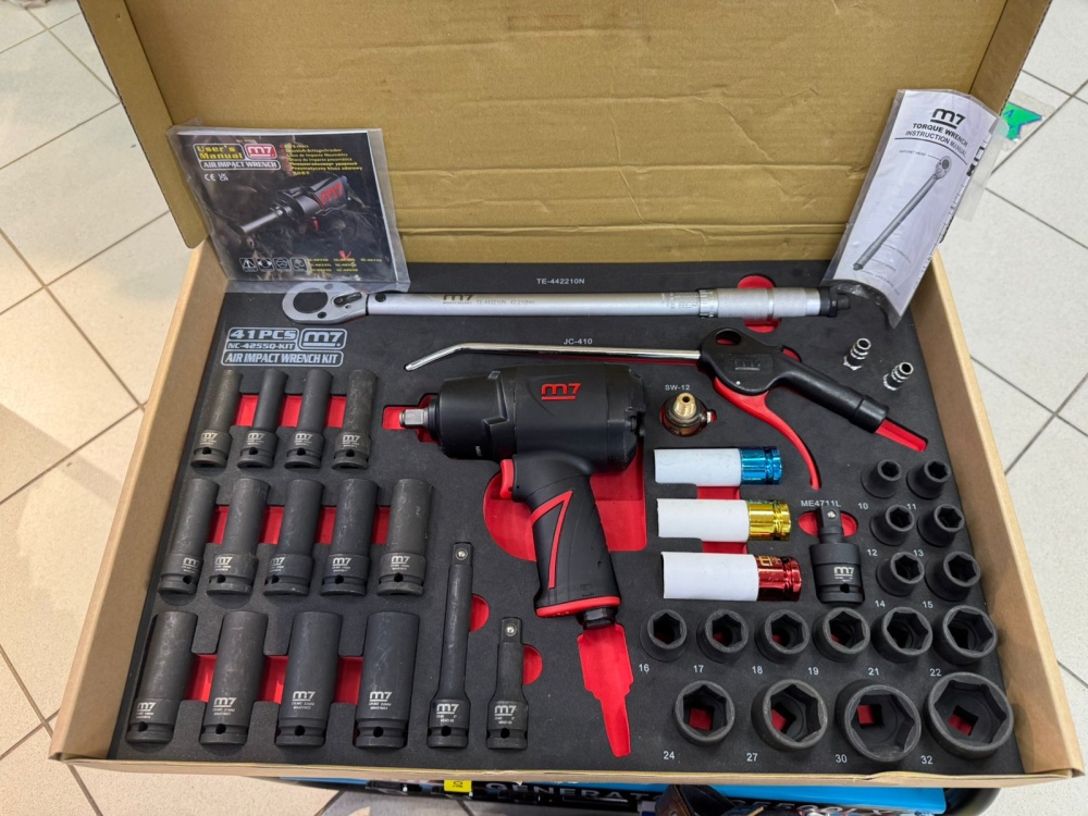 Набор инструментов M7 1/2" Drive NC-4255Q-41 Kit