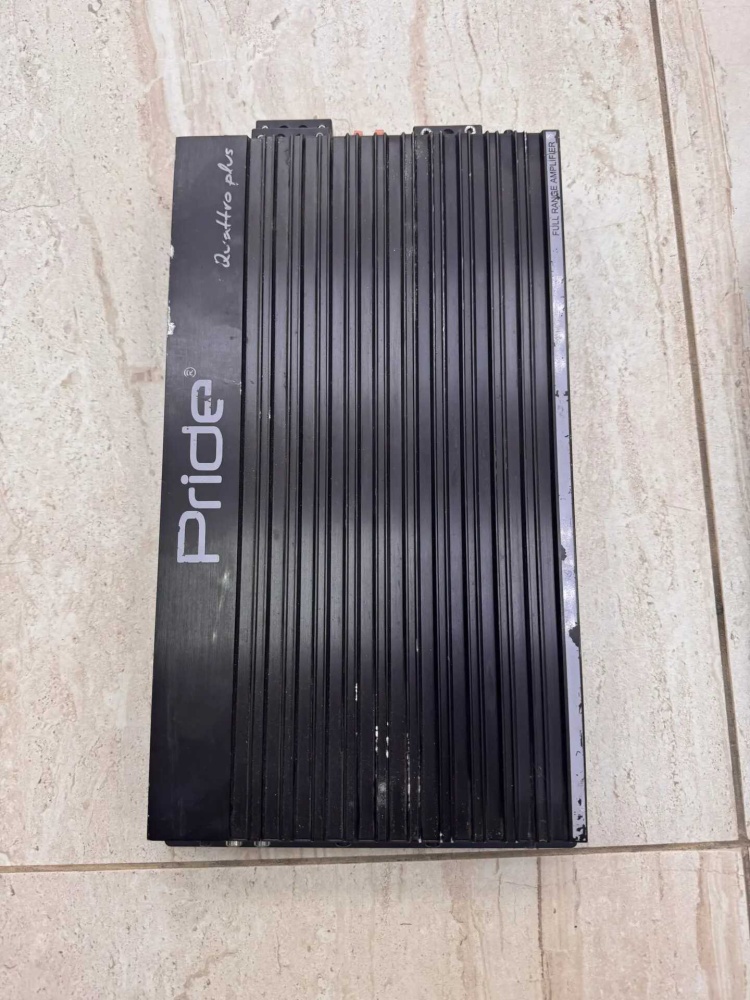 Усилитель автомобильный pride quatro plus